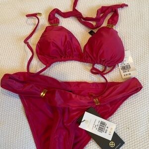Vix pink Bia bikini set nwt M